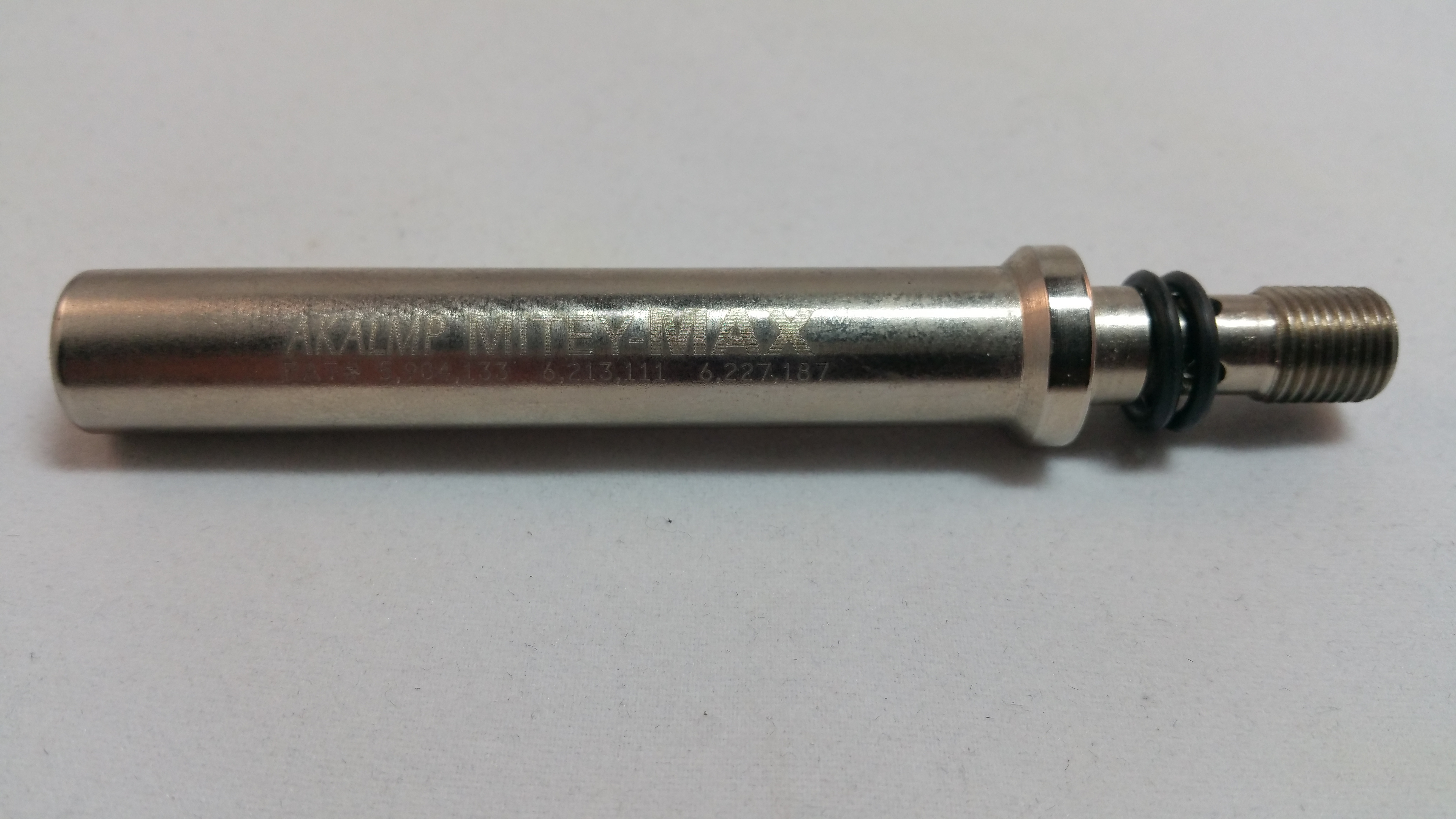Classic Cocker Mitey-Max Volumizer. Un Anodized aluminum.