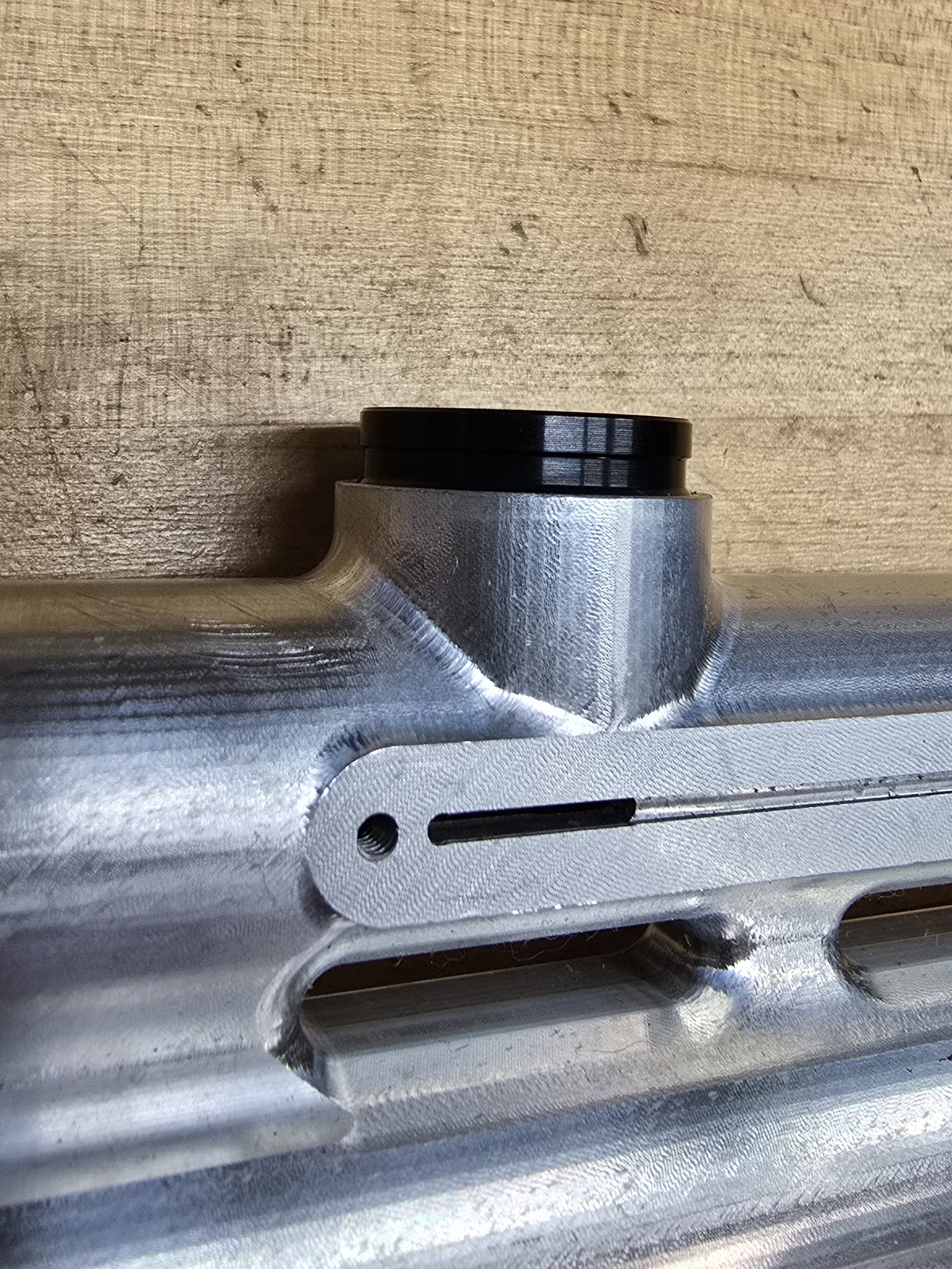 AKA Thread feed neck stub for Empire style feed neck.